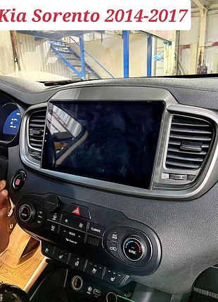 Магнитола android kia sorento 2014-2017, 1гб/16гб, bluetooth, gps