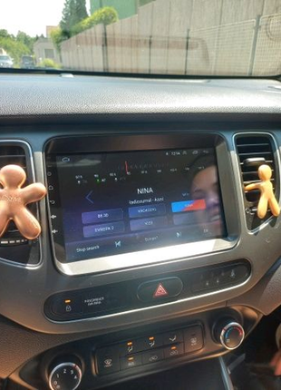Магнітола kia carens, bluetooth, usb, gps, wifi, android