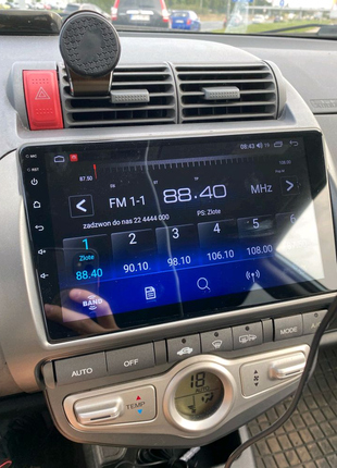 Магнітола honda jazz city, bluetooth, usb, gps, wifi, android