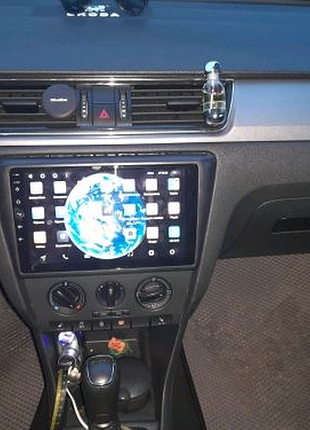 Магнітола skoda rapid, bluetooth, usb, gps, wifi, android