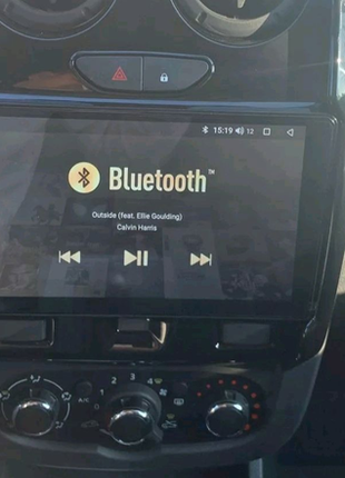 Магнітола renault duster, bluetooth, usb, gps, wifi, android