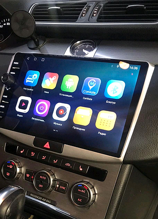 Магнітола volkswagen passat b7, b6, cc, bluetooth, usb, carplay