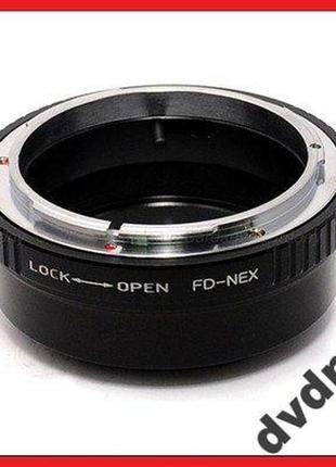 Адаптер переходник canon fd - sony nex e-mount