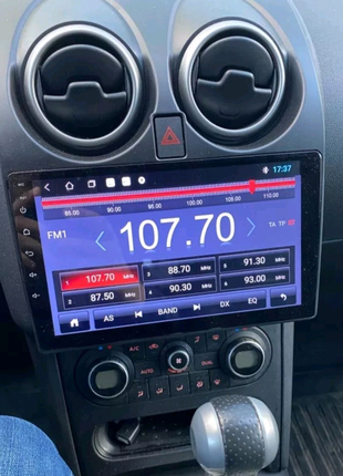 Магнітола nissan qashqai, android, bluetooth, usb, carplay, 4g