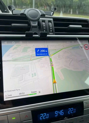 Магнітола toyota land cruiser prado 150, bluetooth, gps, carplay