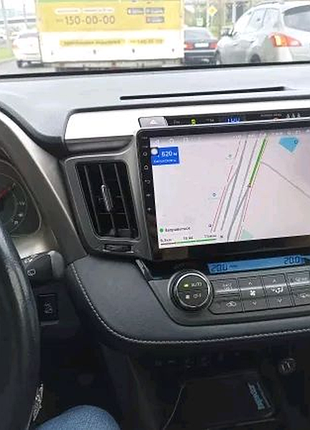 Магнитола android toyota rav4 2012-2018, 1гб/16гб, bluetooth, gps