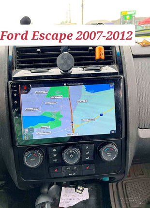 Магнитола android ford escape 2007-2012, 1гб/16гб, bluetooth, gps