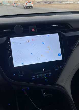 Магнітола toyota camry 70, bluetooth, usb, gps, wifi, android