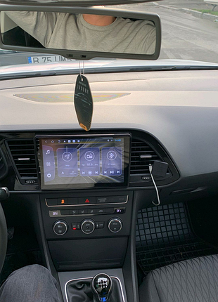 Магнітола seat leon 3, bluetooth, usb, gps, wifi, android3 фото