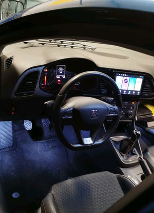 Магнітола seat leon 3, bluetooth, usb, gps, wifi, android7 фото