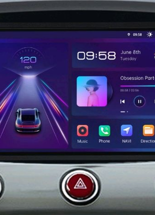 Магнітола fiat 500x, bluetooth, usb, gps, wifi, android 2