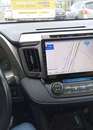 Магнітола toyota rav4, bluetooth, usb, gps, wifi, android