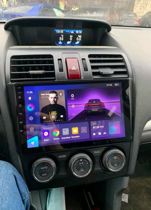 Магнітола subaru forester, bluetooth, usb, gps, wifi, android