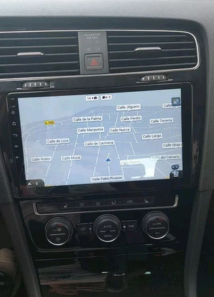 Магнітола volkswagen golf 7, bluetooth, usb, gps, wifi