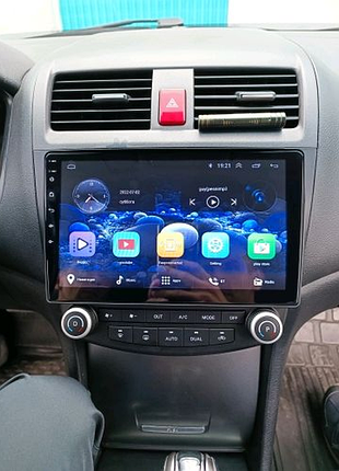Магнітола honda accord 7, bluetooth, usb, gps, wifi, android 5