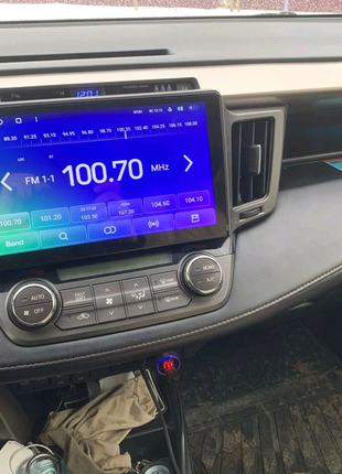 Магнітола toyota rav4, carplay, bluetooth, usb, gps, wifi, 4g