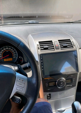 Магнітола toyota corolla e140, bluetooth, usb, gps, carplay, 4g