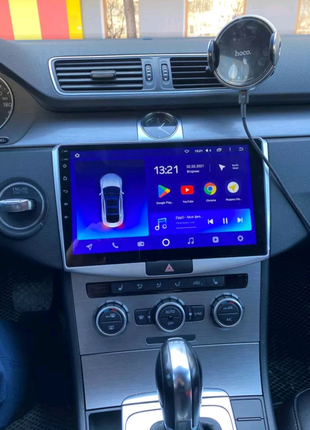 Магнітола volkswagen passat b7, b6, cc, carplay, bluetooth, 4g