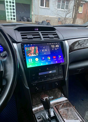 Магнітола toyota camry 7, 50/ 55, bluetooth, usb, gps, wifi
