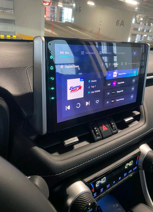 Магнитола android toyota rav4 2018+, 2гб/32гб, carplay, bluetooth
