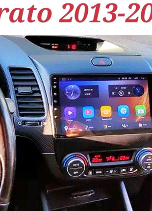 Магнитола android kia cerato 2013-2017, bluetooth, gps, wifi