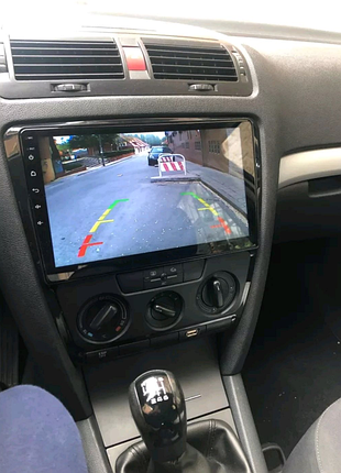 Магнітола skoda octavia a5, bluetooth, usb, gps, wifi, android