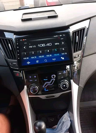 Магнітола hyundai sonata 6, bluetooth, usb, gps, wifi, android 3