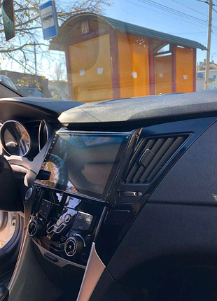 Магнітола hyundai sonata 6, bluetooth, usb, gps, wifi, android 6