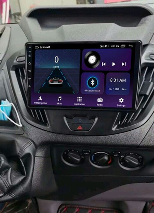 Магнітола ford transit, bluetooth, usb, gps, wifi, android