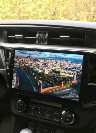 Магнітола toyota corolla e170, bluetooth, usb, gps, wifi, android