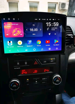 Магнітола kia sorento, bluetooth, usb, gps, carplay, android, 4g 6