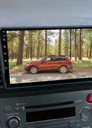 Магнітола subaru outback, legacy, usb, bluetooth, carplay, 4g