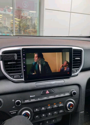 Магнітола kia sportage 4, bluetooth, usb, gps, wifi, android
