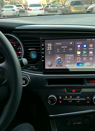 Магнітола kia optima k5, bluetooth, usb, gps, wifi, android