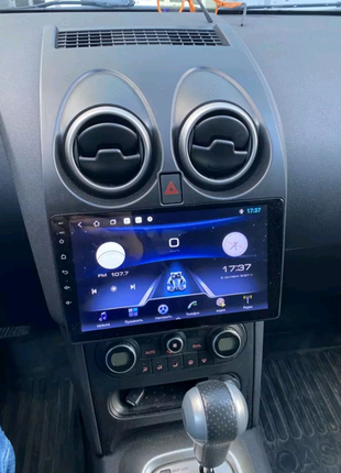 Магнітола nissan qashqai, bluetooth, usb, gps, wifi, android