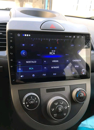 Магнітола kia soul, bluetooth, usb, gps, wifi, android 4