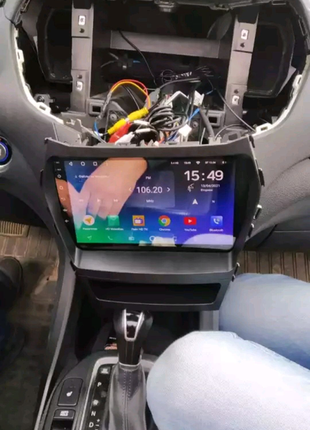 Магнітола hyundai santa fe 3, usb, android, carplay, bluetooth7 фото