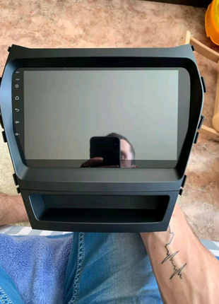 Магнітола hyundai santa fe 3, usb, android, carplay, bluetooth8 фото