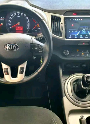 Магнітола kia sportage 3, bluetooth, usb, gps, android, carplay