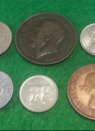 Монеты мира 2 - набор или поштучно.2 фото