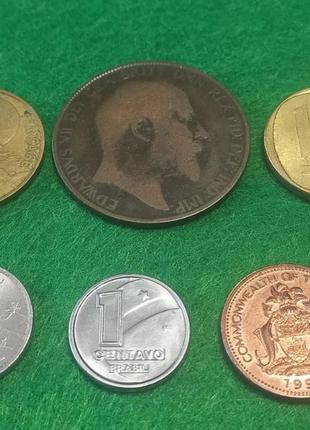 Монеты мира 2 - набор или поштучно.4 фото