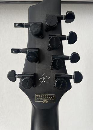 Електрогітара семиструнна schecter km-7 || keith merrow6 фото