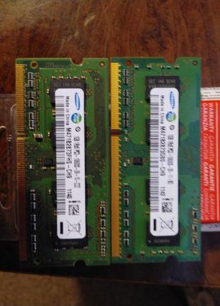 Продам озп samsung ddr3 1gb і 2 gb