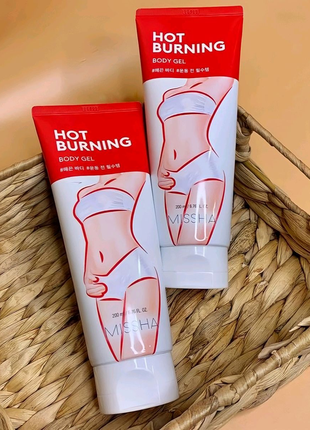 Антицелюлітний крем missha hot burning body gel1 фото