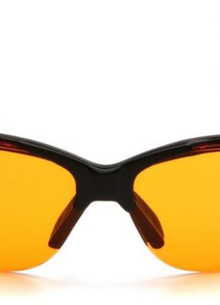 Очки защитные открытые pyramex venture-2 (orange) оранжевые2 фото