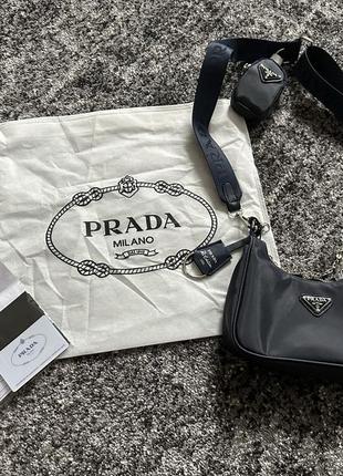 Сумочка prada с документами2 фото