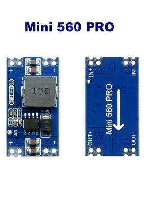 Перетворювач напруги знижувальний mini560 pro_9в2 фото
