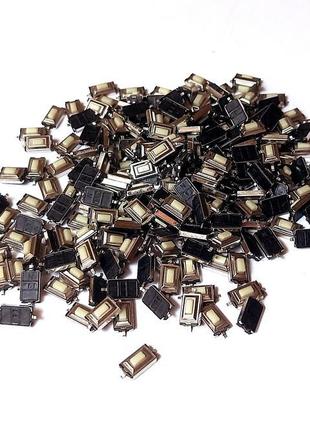 Кнопка тактовая smd 3 x 6 х 2,5 мм2 фото