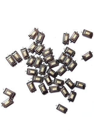Кнопка тактовая smd 3 x 6 х 2,5 мм3 фото