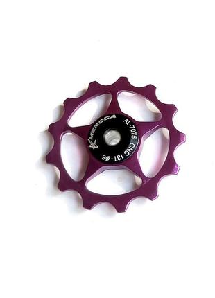 Ролик заднього перемикача 13t purple